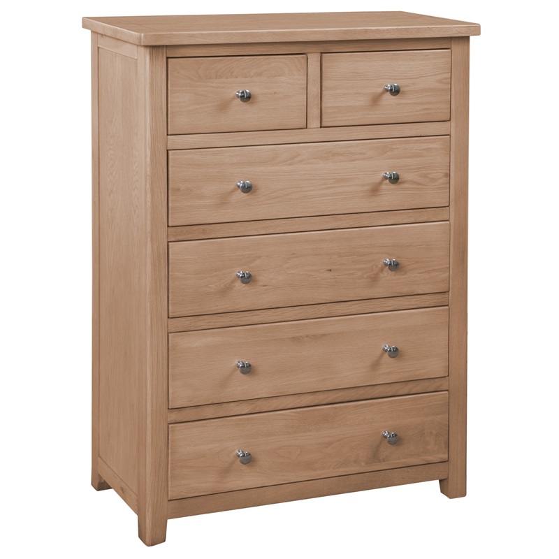 Hemsby Oak 2+4 Drawer Chest