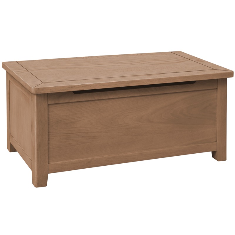 Hemsby Oak Blanket Box