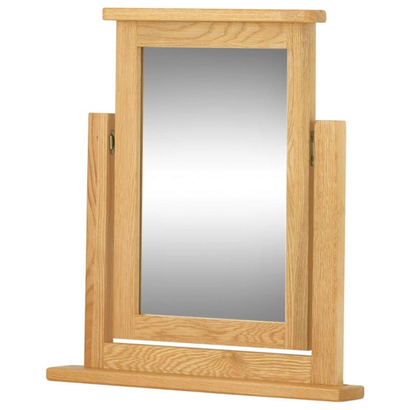 Plumpton Swing Mirror - Oak