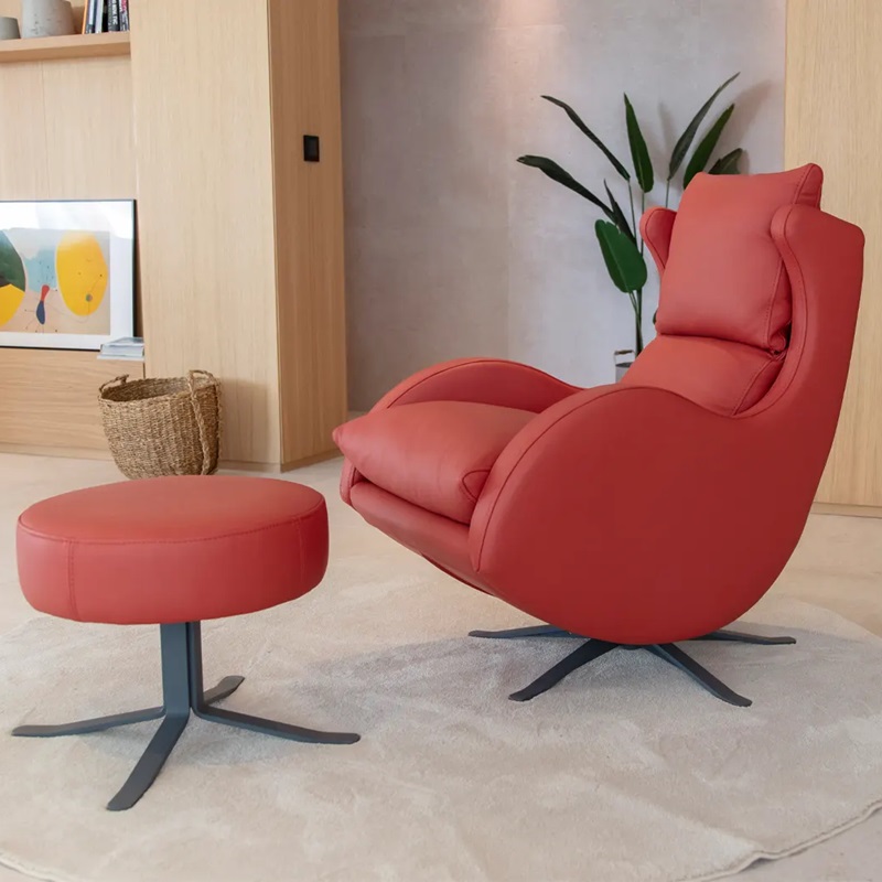 Lenny Chair and Footstool