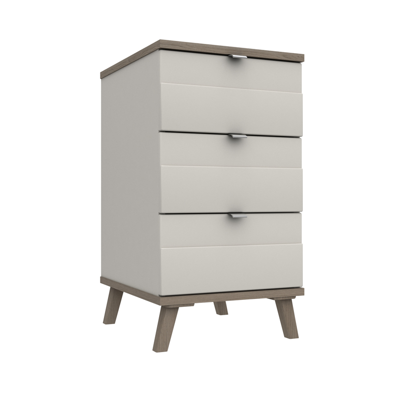 Range 17 3 Drawer Bedside Chest